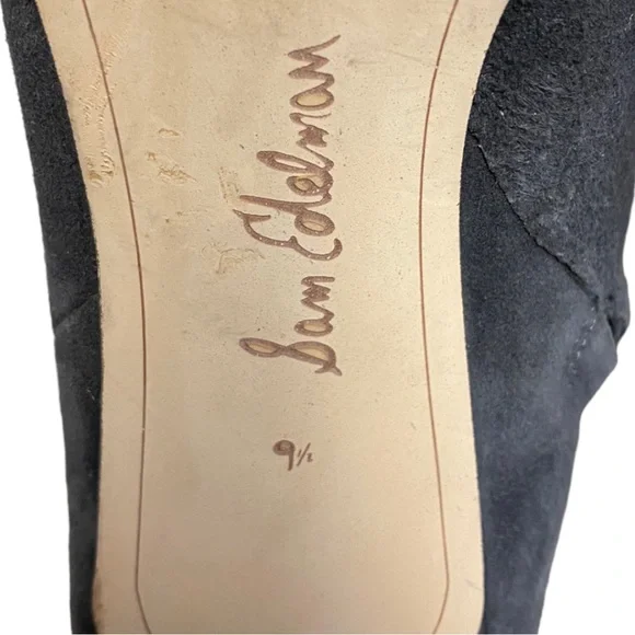 Sam Edelman Olencia Tall Knee Boots Gray 9.5 - Picture 14 of 16